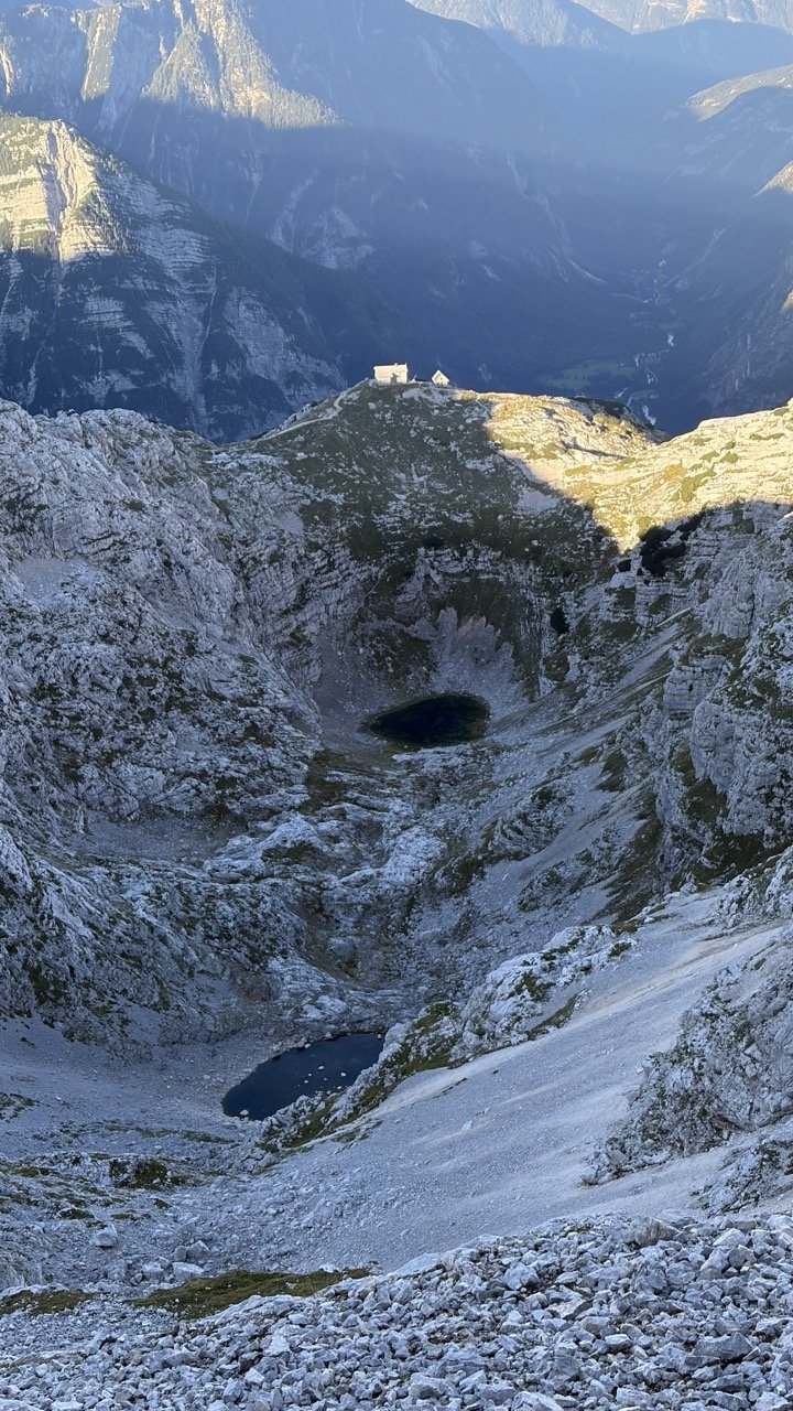 Triglav via Križ, Stenar, Bovški Gamsovec, Plamenice and back via Prag